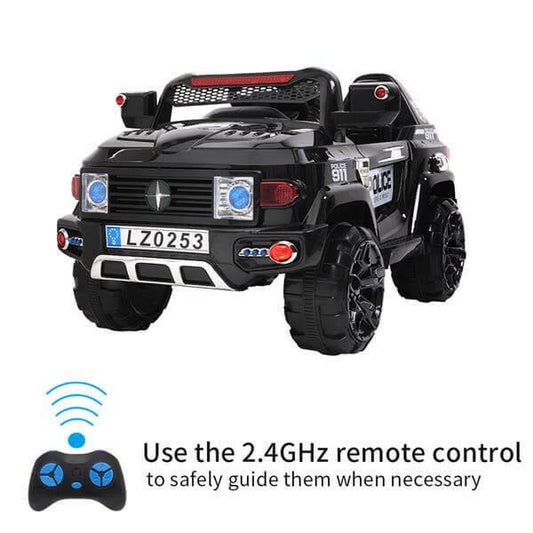 Off-Road Police Car Double Drive With 2.4G Remote Control.