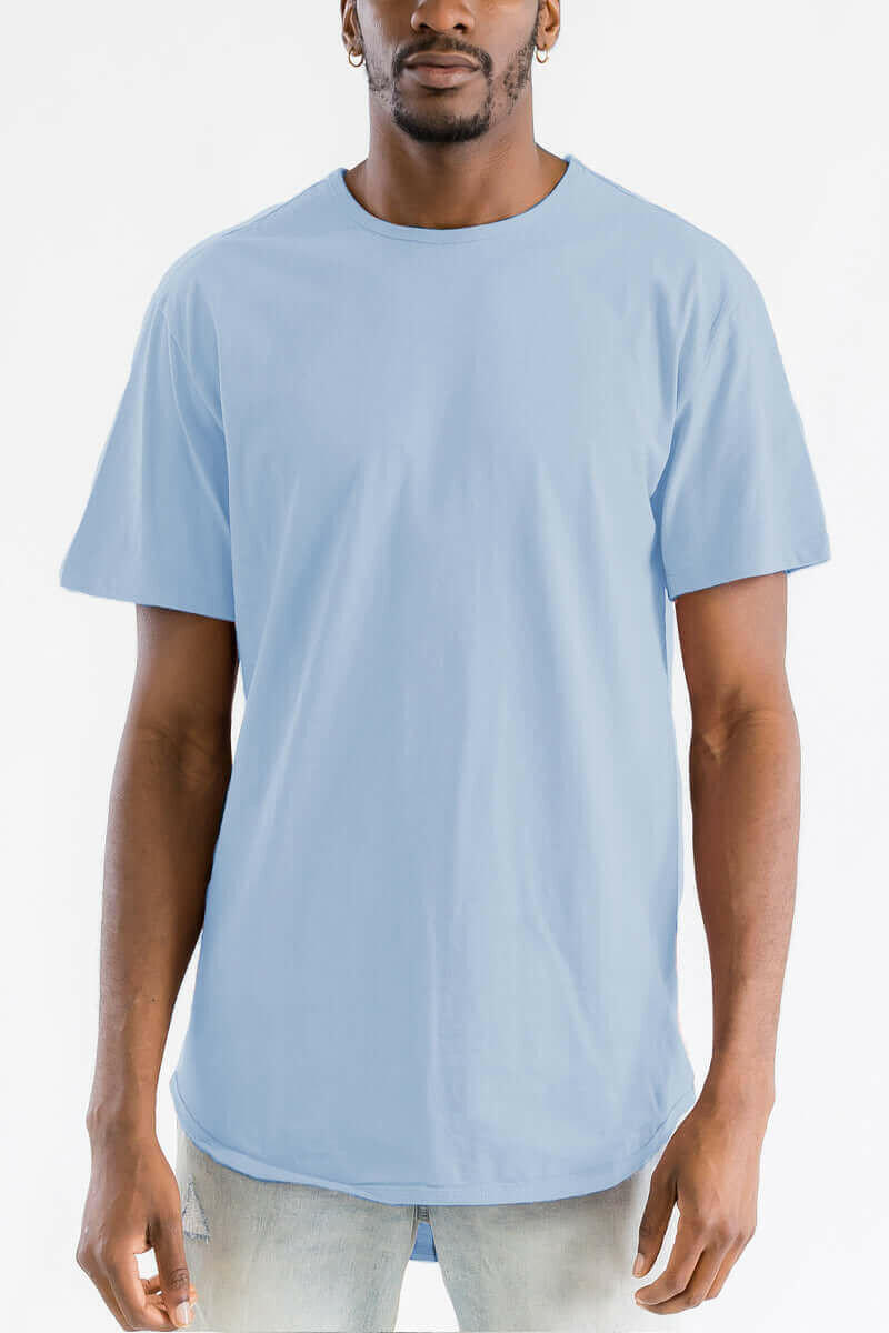 Classic Rounded Scallop Tee.