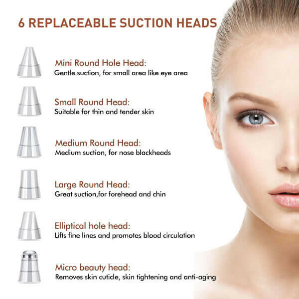 Facial microcry stalline blackhead skin beauty instrument.