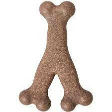 Bam-Bone Wish Bone Bacon Dog Toy 5.25 in.