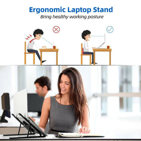 Laptop Holder Foldable Laptop Stand Portable Laptop Desk Stand.