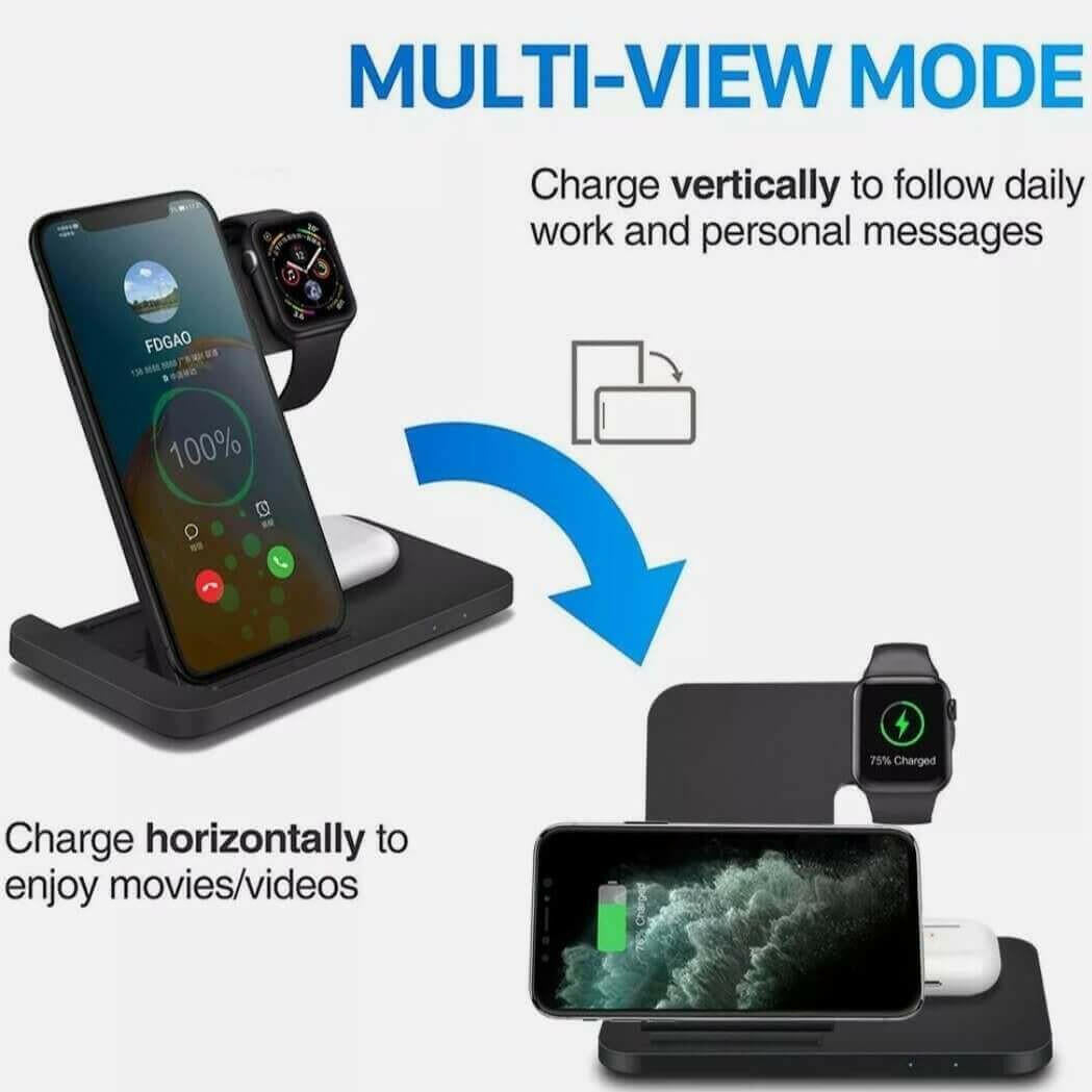 Ninja Dragons 3 in1 Wireless Foldable Charging Station.