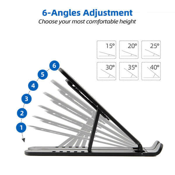 Laptop Holder Foldable Laptop Stand Portable Laptop Desk Stand.