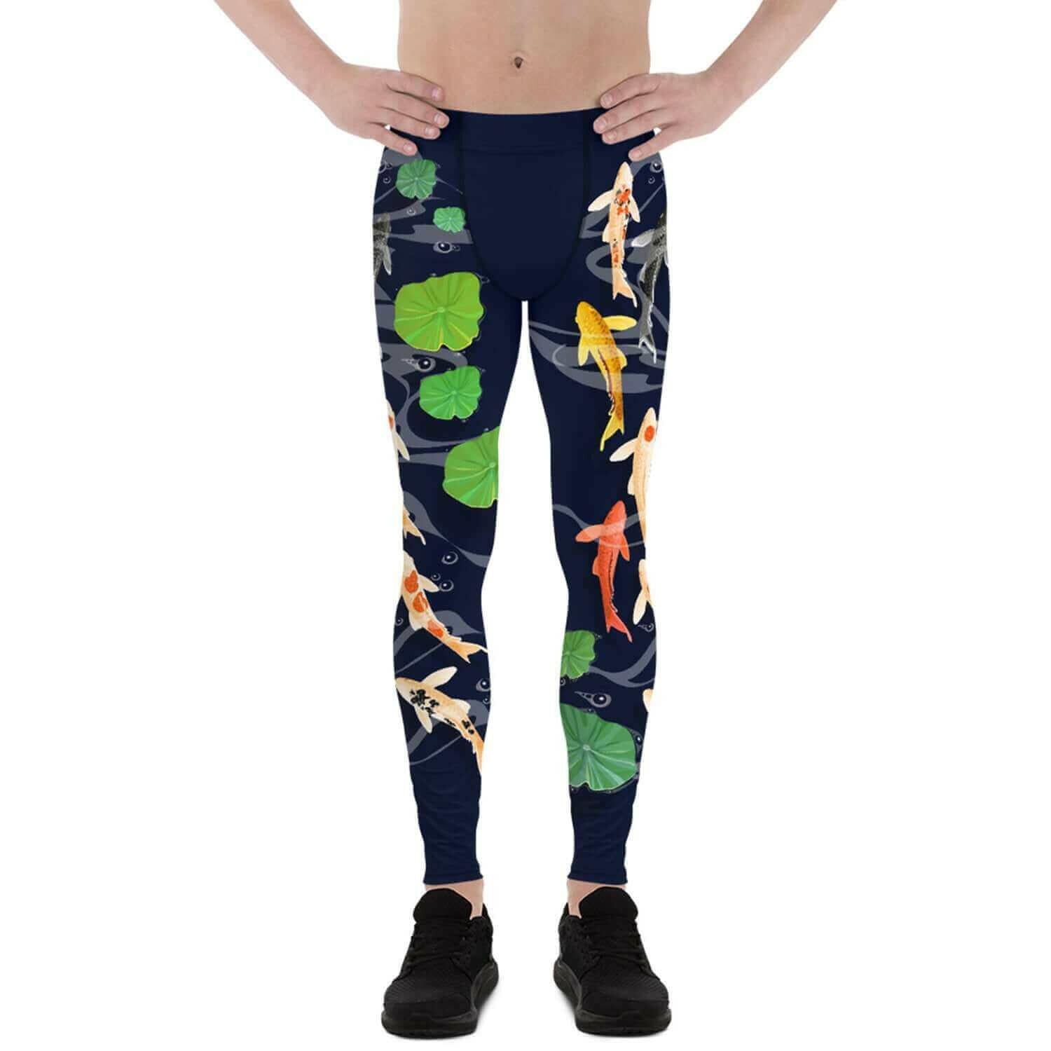 Koi Fish Leggings for Men.