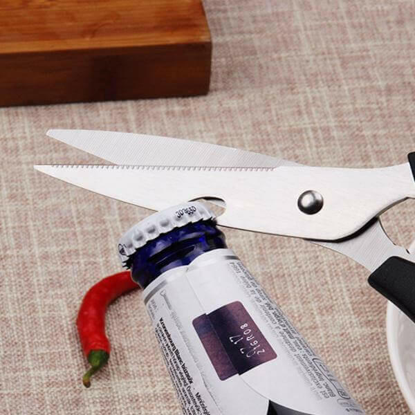 Multipurpose Stainless Steel Kitchen Shears Meat Scissors.