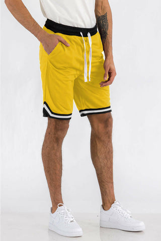 Mens Striped Basketball Active Jordan Shorts.