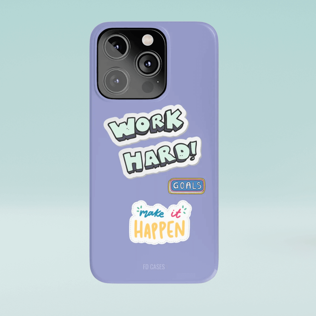 Work Hard Slim Case for iPhone 14 Series.