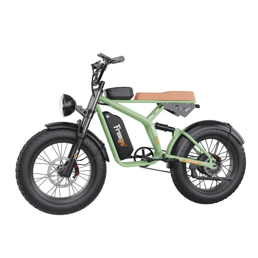 1400W Motor 7 Speed Gears Fat Tires Off Road Electric Bike.