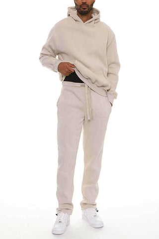 Stylish Hoodie and Sweatpants Set for Comfort and Style.