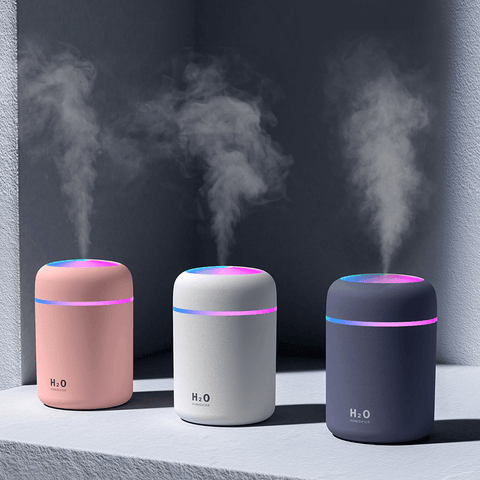 Portable Air Humidifier Aroma Essential Oil Diffuser for Car Home.