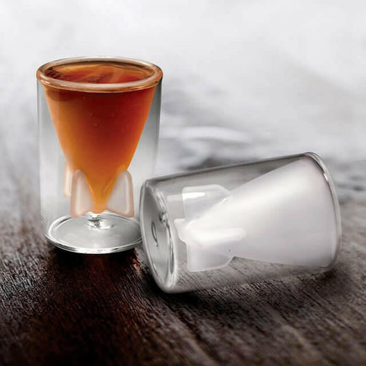 Bombs Away Shot Glasses.