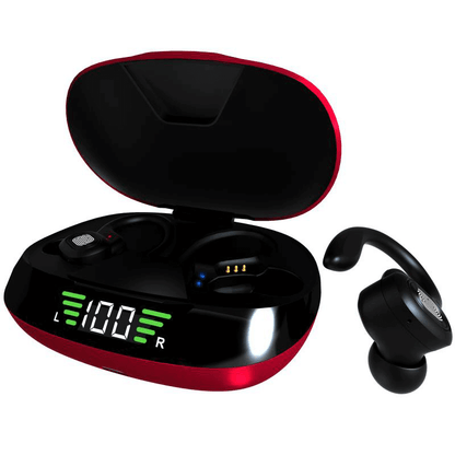 LED Display TWS Sport Bluetooth V5.0 Headset For Iphone Huawei.