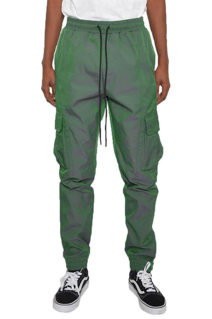 Iridescent Cargo Jogger.