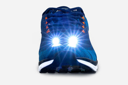 Men's Night Runner Shoes With Built-in Safety Lights.