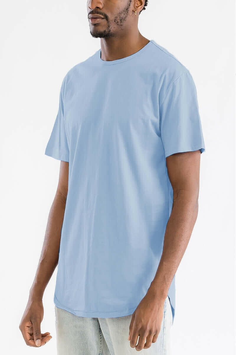 Classic Rounded Scallop Tee.