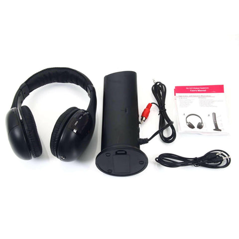 5 in 1 Wireless Headphones for MP3 PC TV.