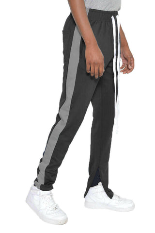 SLIM FIT TRACK PANTS.