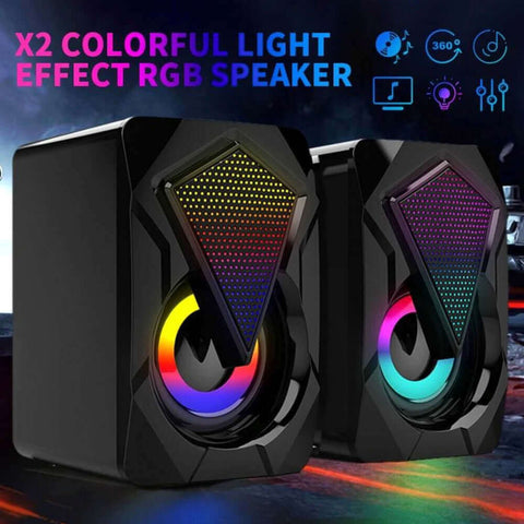 Dragon RGB Lighting - Computer Gaming Speakers