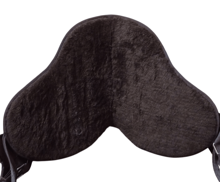 Synthetic Bareback Treeless Horse Saddle Size 17" Inch