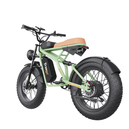 1400W Motor 7 Speed Gears Fat Tires Off Road Electric Bike.