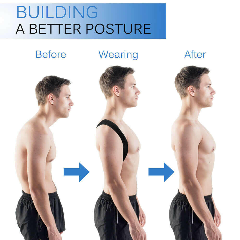 Posture Corrector Back with Adjustable Strap.