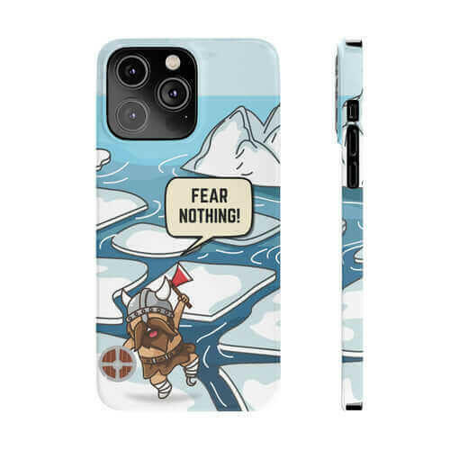 Viking Fear Nothing Super Slim Case for iPhone 14 series.