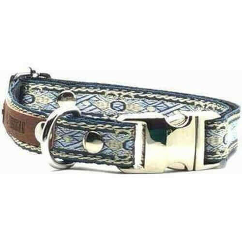 Designer Cotton Dog Collar for Small Breeds.