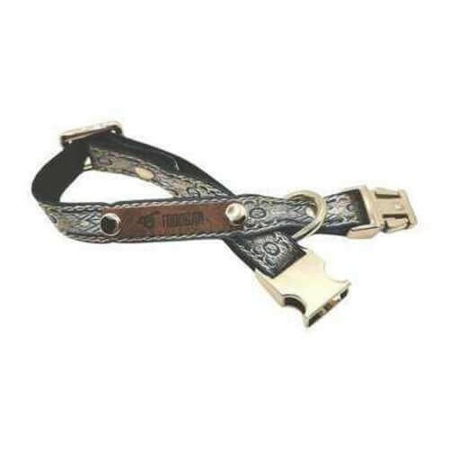 Designer Cotton Dog Collar for Small Breeds.