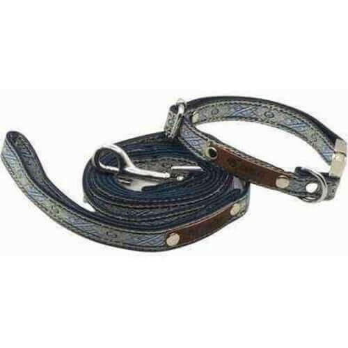 Designer Cotton Dog Collar for Small Breeds.