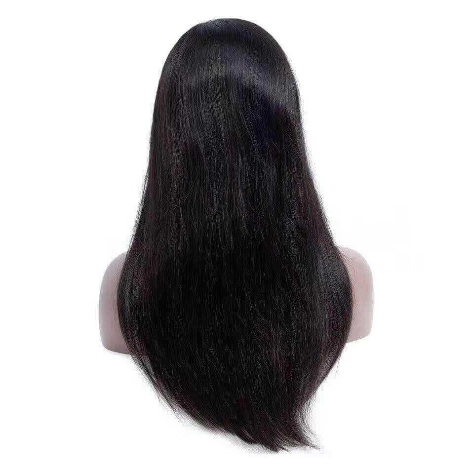 Straight Hair 13x6 Transparent Lace Frontal Brazilian Human Hair Wigs.