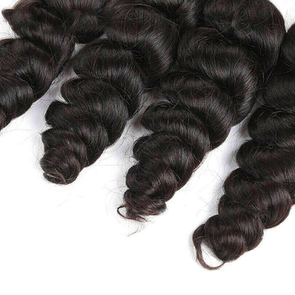 Loose Wave Human Hair i Tip Microlinks Bulk Braiding Human Hair Bundle.