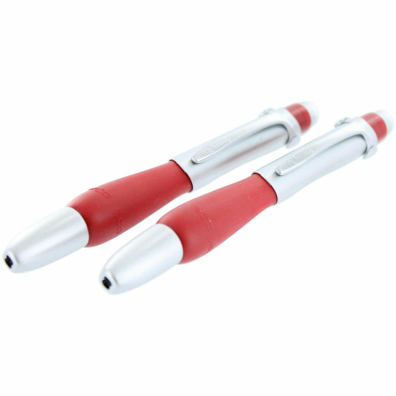 2-Pack Rotring Skynn Ergonomic Roller Ball Pens With Comfort Grip -.