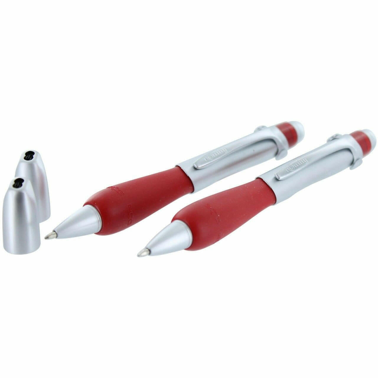 2-Pack Rotring Skynn Ergonomic Roller Ball Pens With Comfort Grip -.