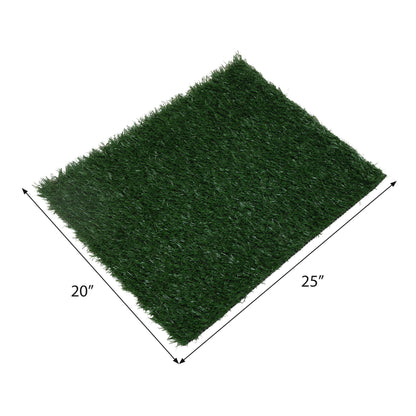 Dog Grass Mat, Indoor Potty Training, Pee Pad for Pet-Two pieces