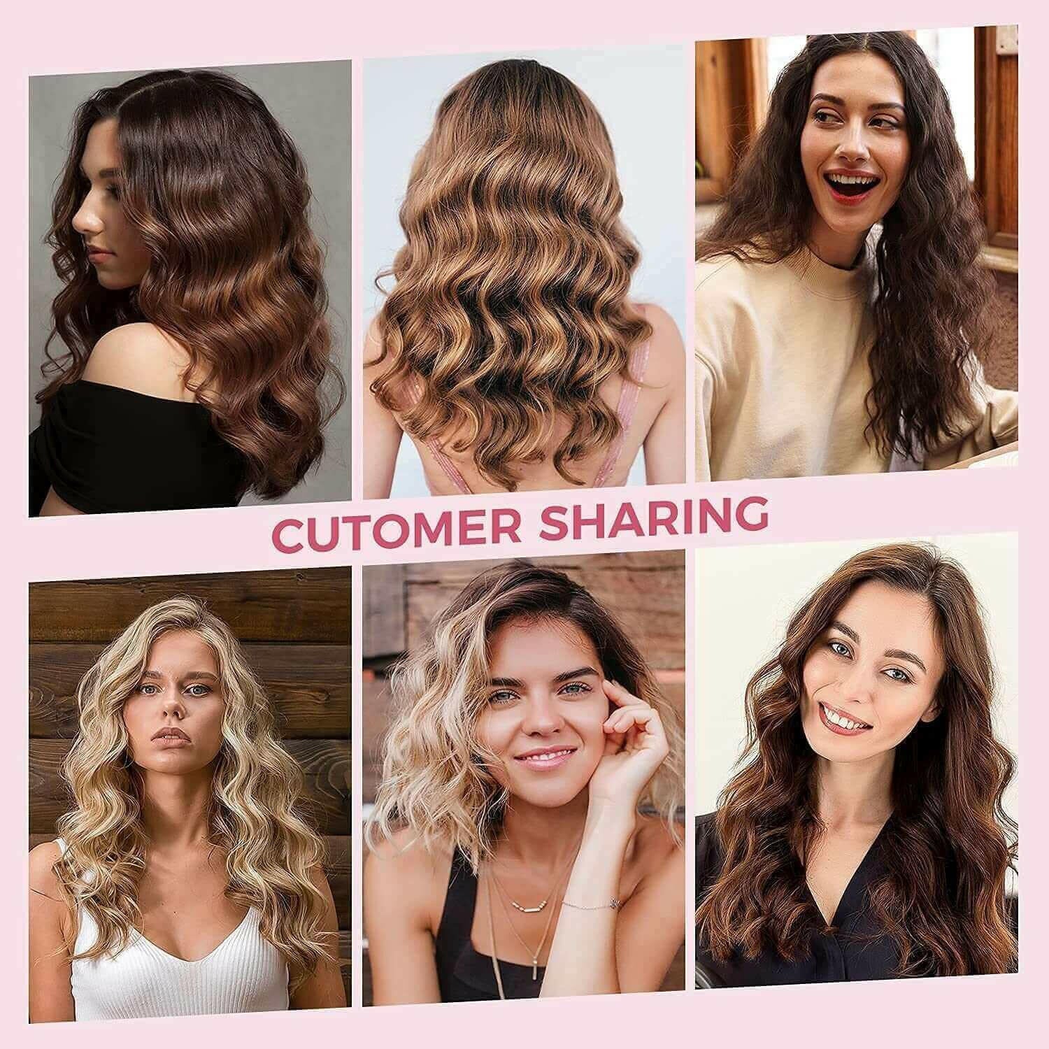 Hair Waver Iron Beach Waver Wand Hair Crimper Hair Waver Barrel