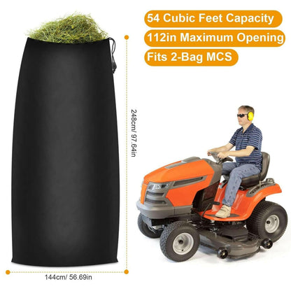 Lawn Tractor Leaf Bag 54 Cubic Feet Standard Garden Waste Collection