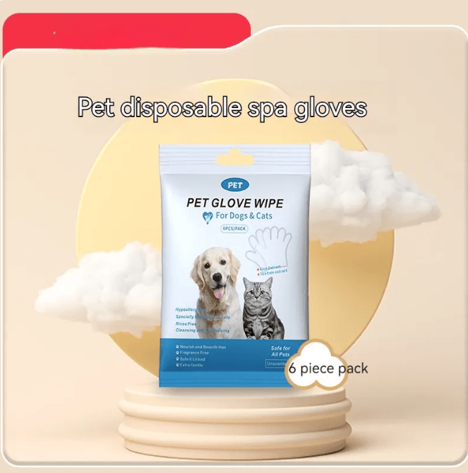 Pet Cleaning Gloves, Wipes &amp; Paw Foam – Assorted Options