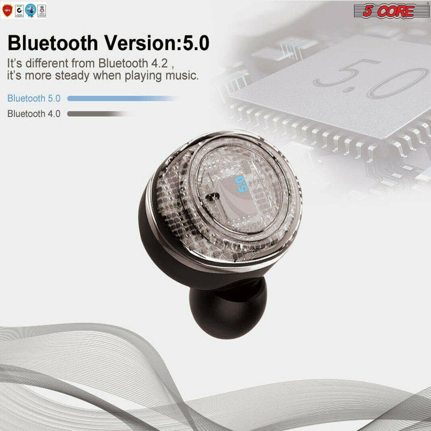 2 PACK Air pod Earphones Magnetic Waterproof Wireless Bluetooth 5.0.