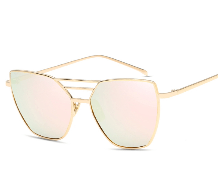 Polarized Metal-Frame Sunglasses with UV400 Protection