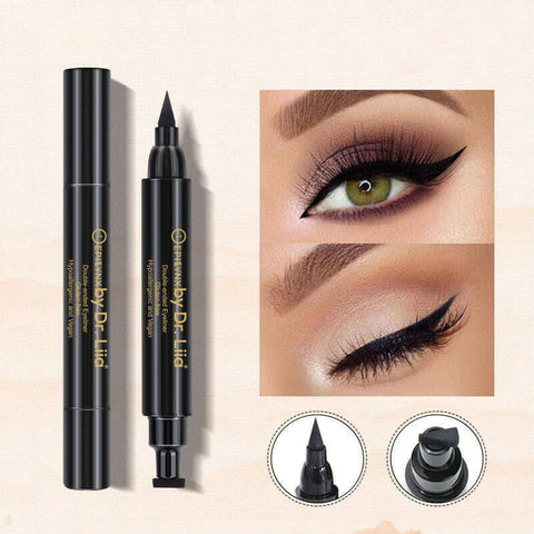 Double Ended Liquid Eyeliner for Winged Look