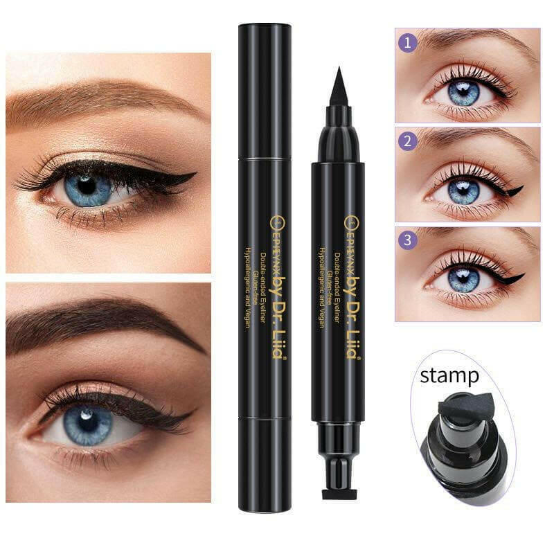 Double Ended Liquid Eyeliner for Winged Look