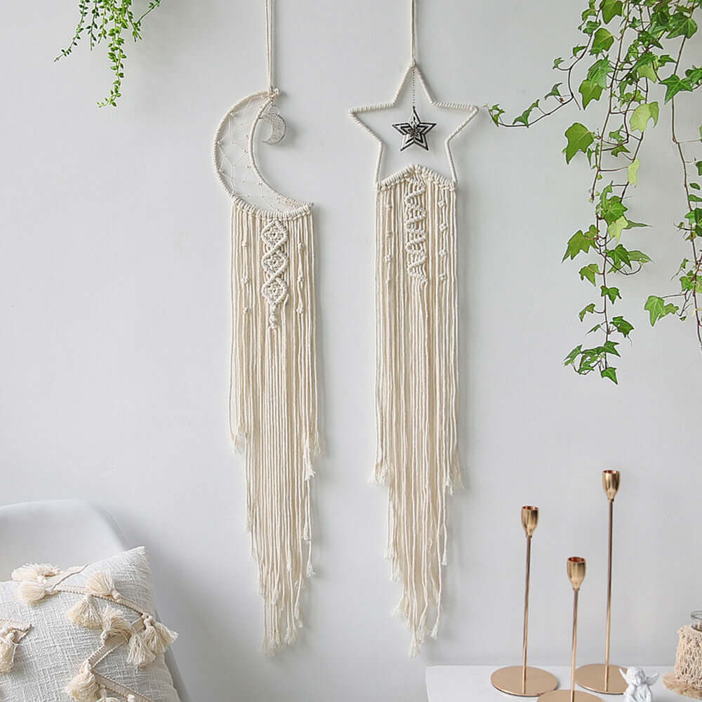 Boho Hand-Woven Dream Catcher Wall Hanging