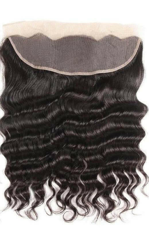 BeuMax 10A Grade 3/4 loose body wave bundles with 13x4 Frontal.