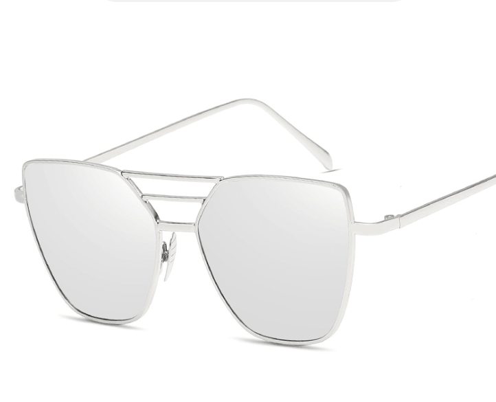 Polarized Metal-Frame Sunglasses with UV400 Protection