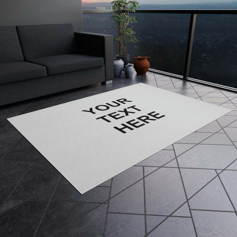 Personalized Rug, Custom Rug, With Your Own Text or Design, Handmade