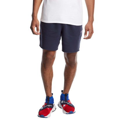 Champion Men’s Powerblend Fleece Shorts, Navy