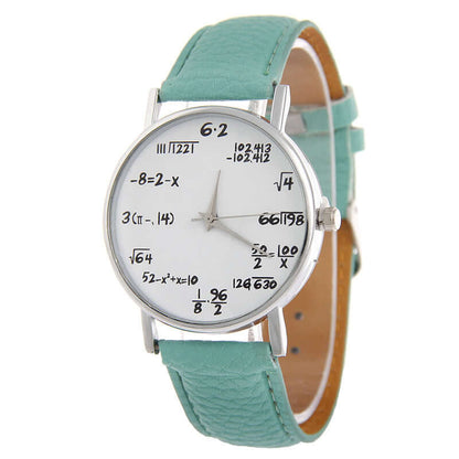 Equation Watch with PU Strap – 37mm