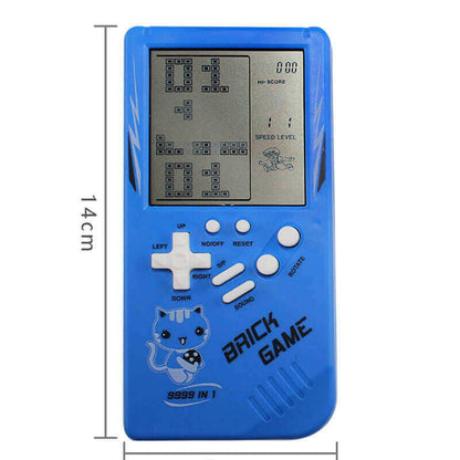 Retro Childhood Tetris Handheld Game Player.