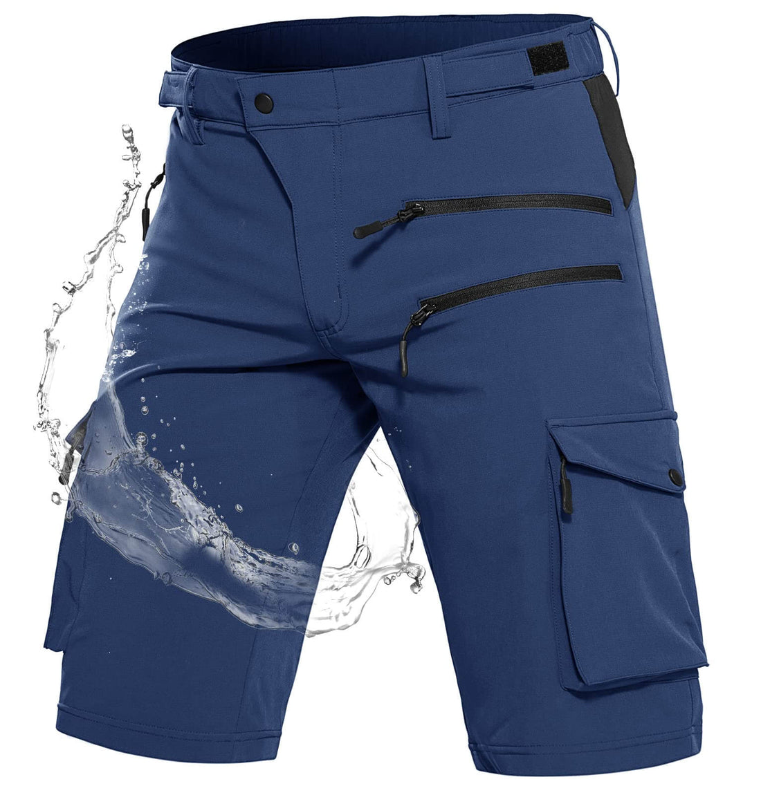 Wespornow Men’s Quick-Dry Hiking Shorts, Indigo