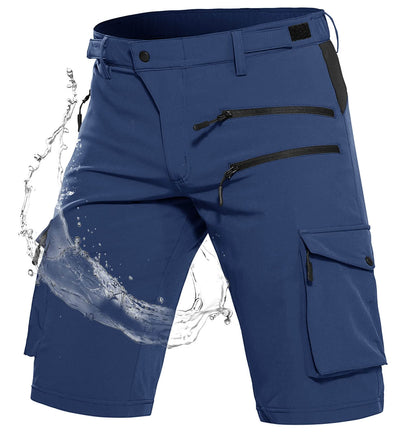 Wespornow Men’s Quick-Dry Hiking Shorts, Indigo